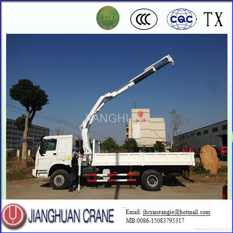 knuckle boom Truck mounted crane for sale