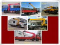 5-16ton cargo truck lifting crane for