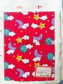 cute sunny & moony cotton flannel fabric 2