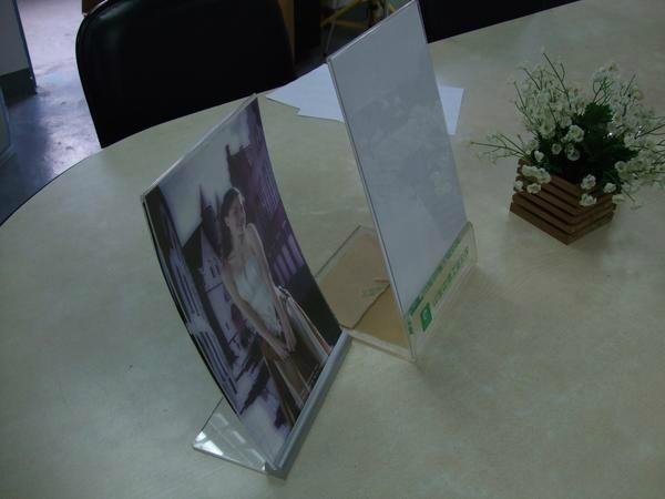 Acrylic photo frames Acrylic gift display stands Acrylic