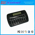 8 slot AA/AAA  NiMH/NiCD LCD Smart