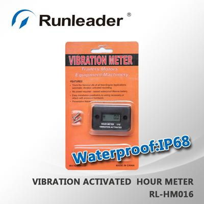 Vibration Hour Meter for Gas Engine Motorcycle ATV Snowmobile Boat jet ski  4