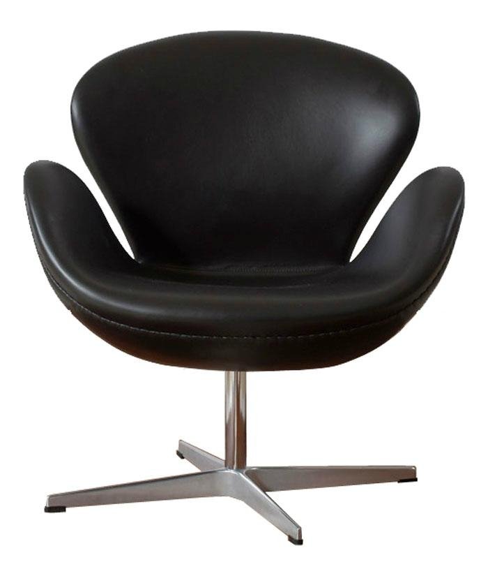 Arne Jacobse Modern fiberglass Swan chair 5