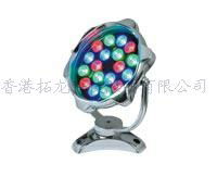 LED大功率圆形彩色水底灯 2