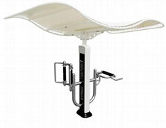 Back and waist massage Outdoor Fitness equipment