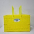 plastic folding basket size 19cn made in china 2