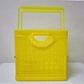 plastic folding basket size 19cn made in china 4