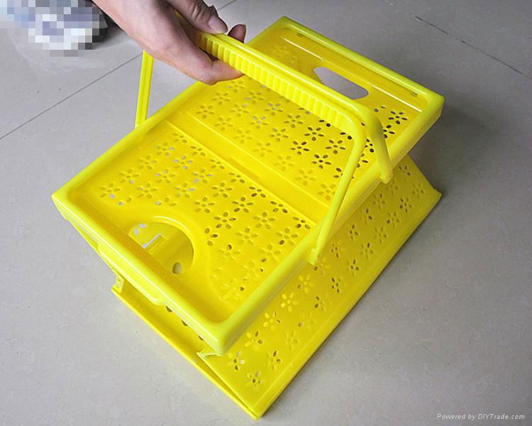 plastic storage basket size 22cm made in china