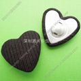 Heart Shape Button Blank 1