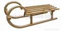 Rodel Horner Wood Snow Sledges