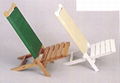 Deck Chair / Beach Chair (K/D Style) - Outdoor / Picnicking 1