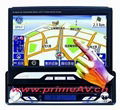 1DIN touchscreen 7"Car DVD+TV+AM/FM+RDS+AMP+MS/SD+Bluetooth+iPod+Internal GPS 1