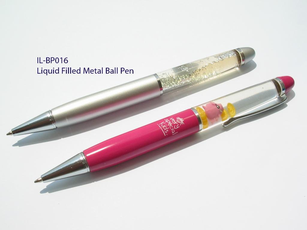 Liquid Filled Metal Ball Pen