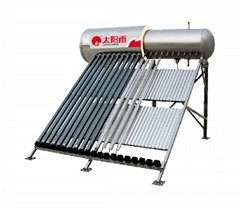High Pressure Solar Water Heater with Heatpipe