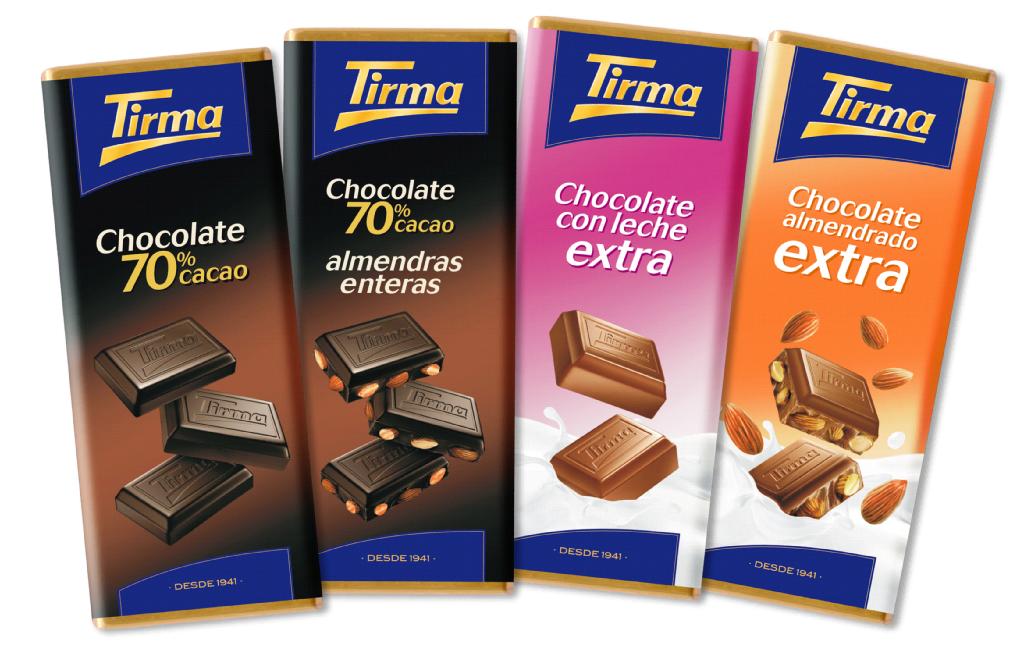 Extra's chocolate Tirma (Spain Manufacturer) Products