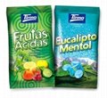 Frutas Acidas and Eucalipto Mentol candies