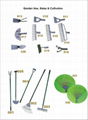 GARDEN HOE,RAKES & CULTIVATORS 1