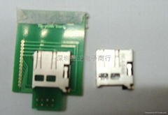 T-FLASH card connector series