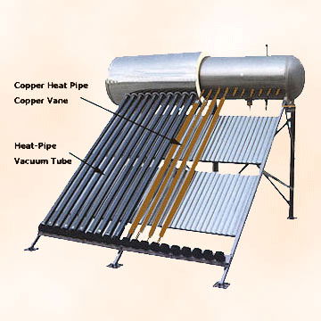 pressurized solar water heater