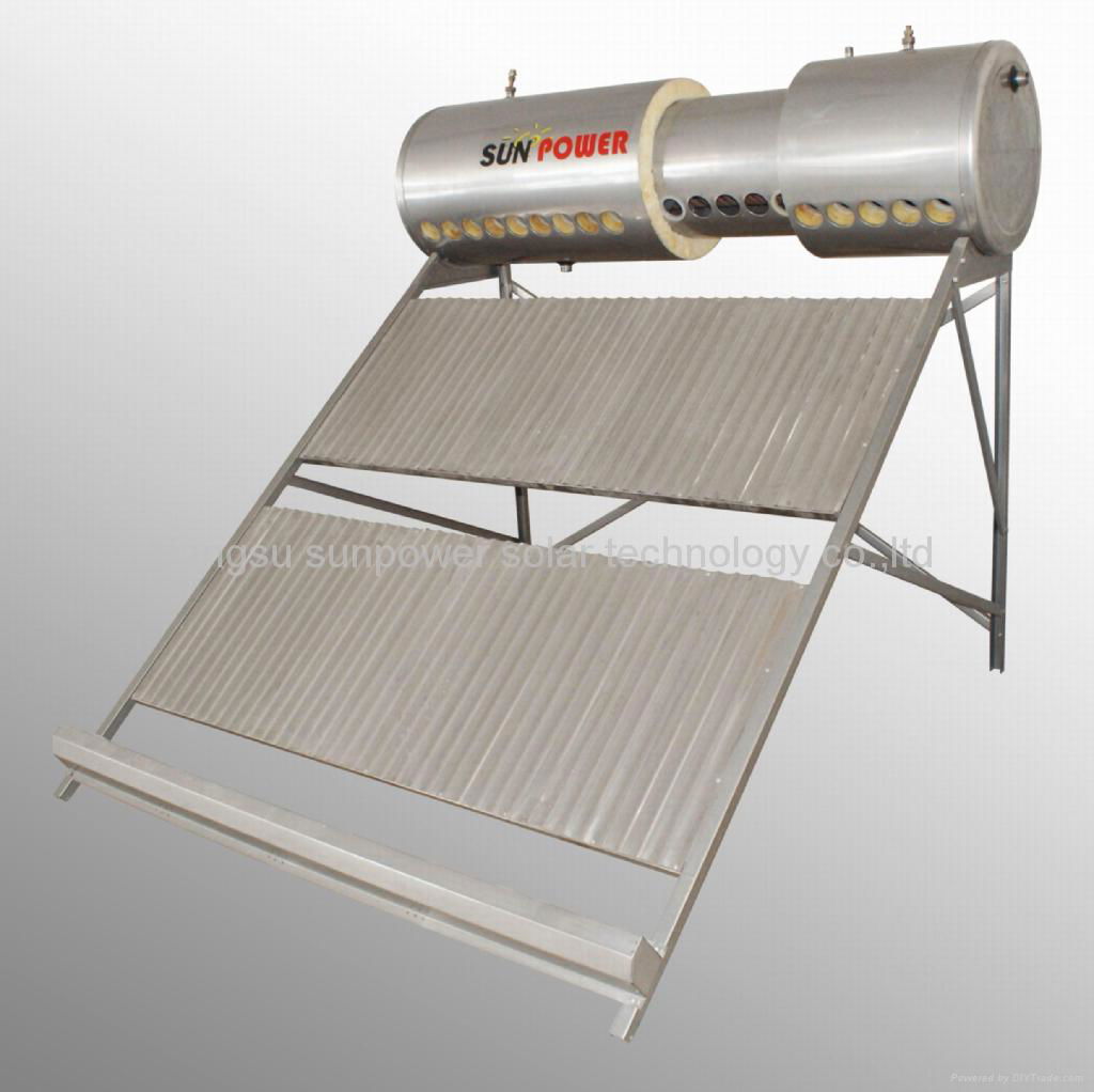 pre-heat solar water heater