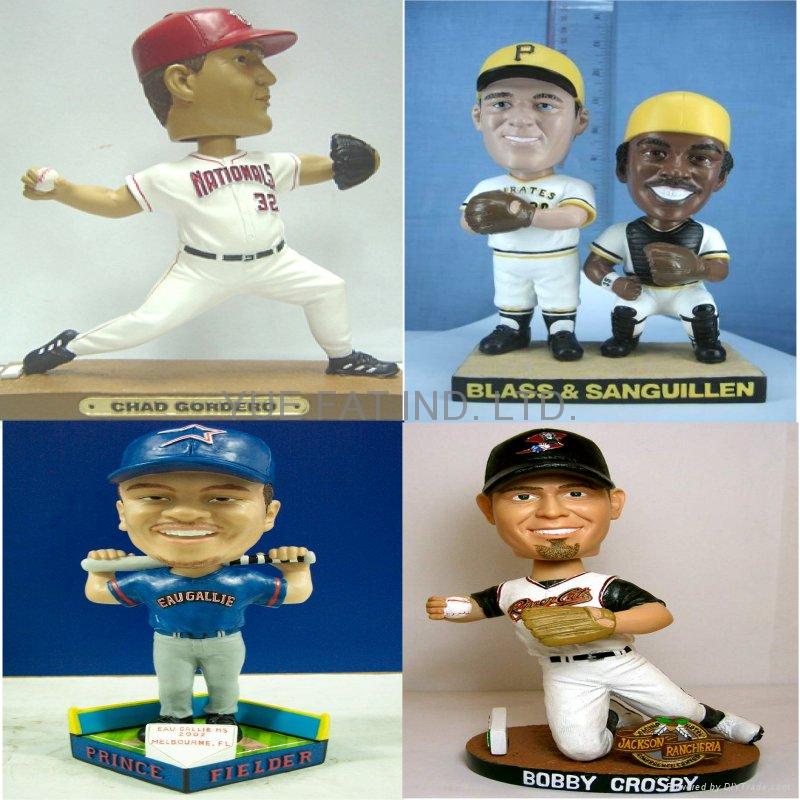 Bobble Head 2 (Hong Kong Manufacturer) Other Arts Crafts Arts