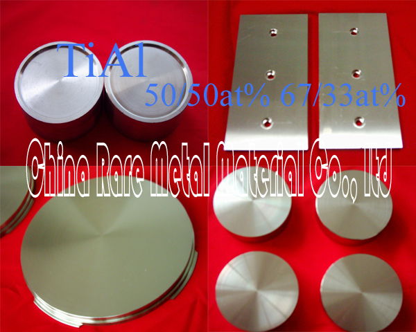 Titanium Aluminum (TiAl) Alloy Sputtering Targets