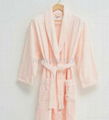 100% cotton bathrobe