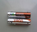 1.5V Li/FeS2 primary lithium battery size AA and AAA, 6 times than alkaline 1