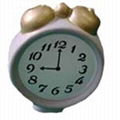 Stress ball--clock