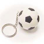 Stress ball-- SOCCER KEYCHAIN