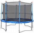 Trampoline With Inside Safety Enclosure 1