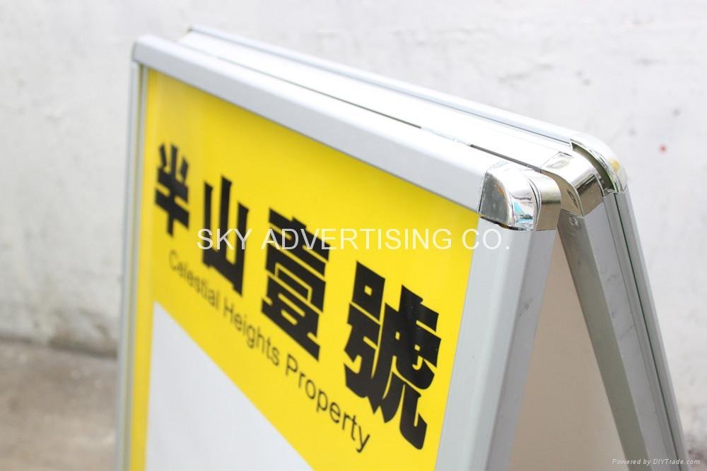 Double Sided Poster Sign Holders 3