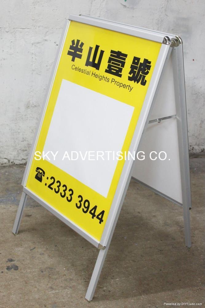 Double Sided Poster Sign Holders