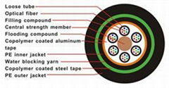 Outdoor fiber optical cable-GYTA53