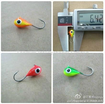 tungsten jighead for ice fishing 