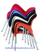 PP Plastic Dining Chair 4