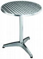 Aluminum table with logo 4