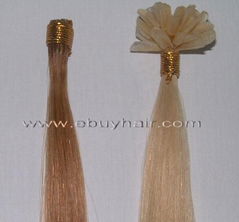 Remy pre-bonded human hair extension