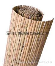 split bamboo fence