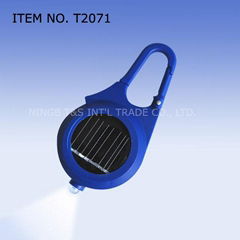 solar LED keychain light