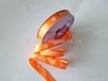 Satin Ribbon with One-Color Screen Print 1