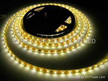 Non-waterproof Yellow LED flexible strip light