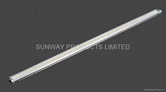 Aluminium hard strip light