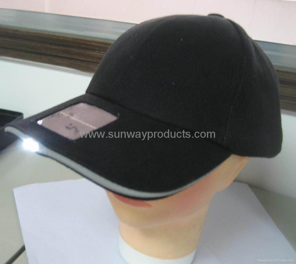 Solar LEDlighting cap