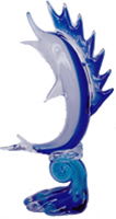 glass dolphin