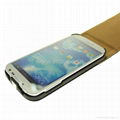 samsung galaxy s4 i9500 magnet flip leather case pouch cover funda 3