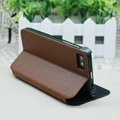 Blackberry Z10 luxury leather case cover with stand retail package 2