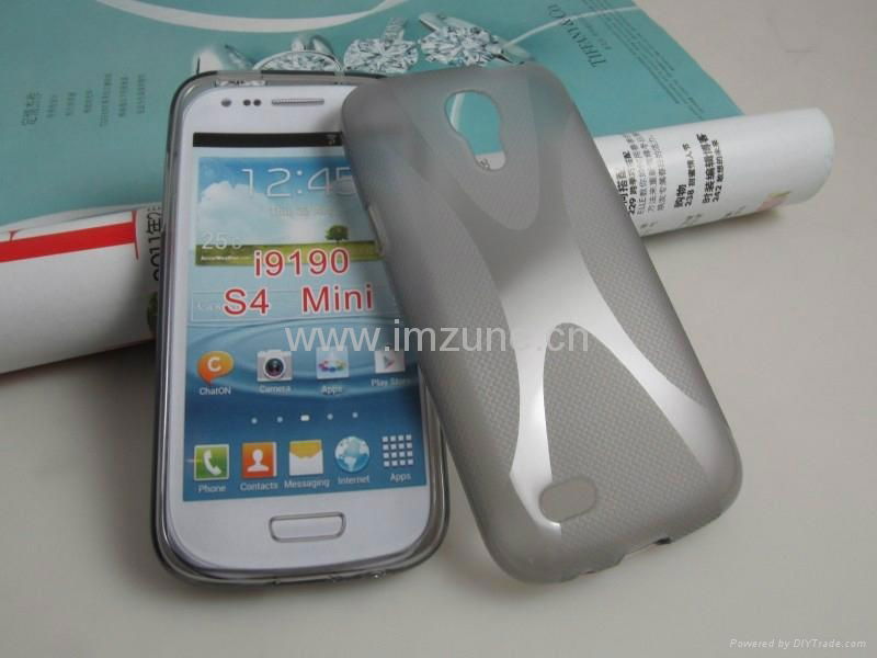 samsung galaxy s4 mini tpu case i9190 soft silicon gel skin cover funda capa