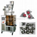 Nylon triangle tea packaging machine