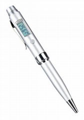 Infrared Thermometer with ballpoint pen